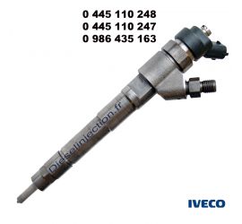 Injecteur C.Rail CRI Bosch CR/IPL21/ZEREK20S 0445110248 IVECO Daily 70 C 18 3.0