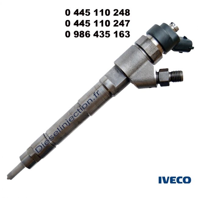 Injecteur C.Rail CRI Bosch CR/IPL21/ZEREK20S 0445110248 IVECO Daily 45 S 16 3.0