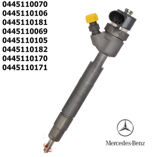 Injecteur C.Rail CRI Bosch CR/IPS19/ZEREAK10S 0445110182 MERCEDES-BENZ Sprinter 208 CDI Mot.Nr.427374 EU3